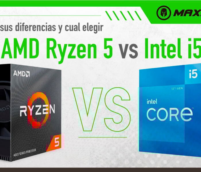 Comparativa AMD Ryzen 5 vs Intel i5