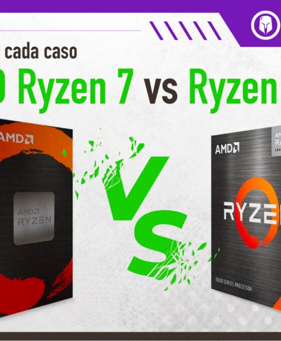 Cual elegir entre AMD Ryzen 7 vs AMD Ryzen 5