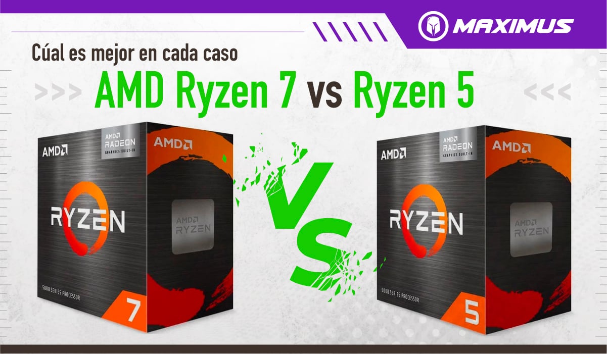 Comparativa AMD Ryzen 7 5700G vs Ryzen 5 5600G: ¿Cuál elegir?