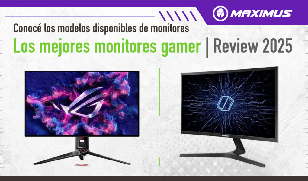Los mejores monitores gamer 2025