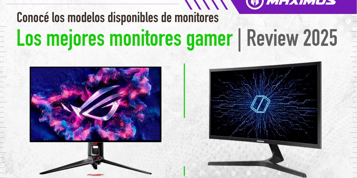 Los mejores monitores gamer 2025