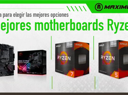 Mejores motherboards para Ryzen 5 y Ryzen 7