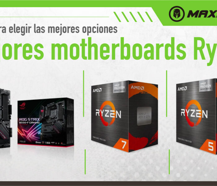 Mejores motherboards para Ryzen 5 y Ryzen 7