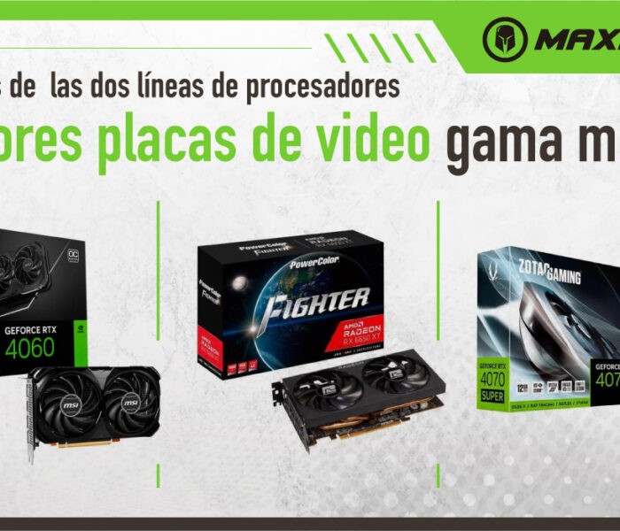 Mejores placas de video gama media