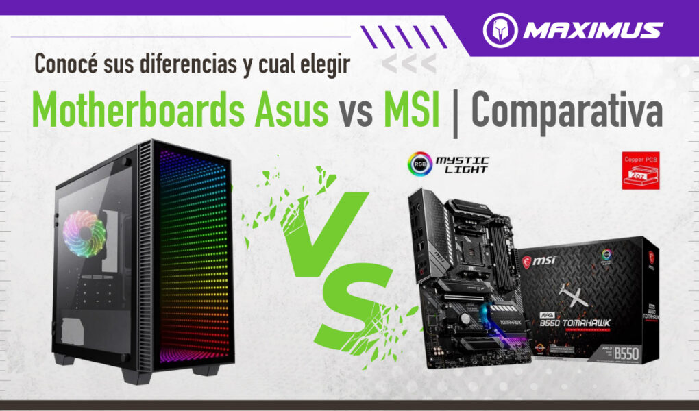 Motherboards Asus vs MSI - Comparativa