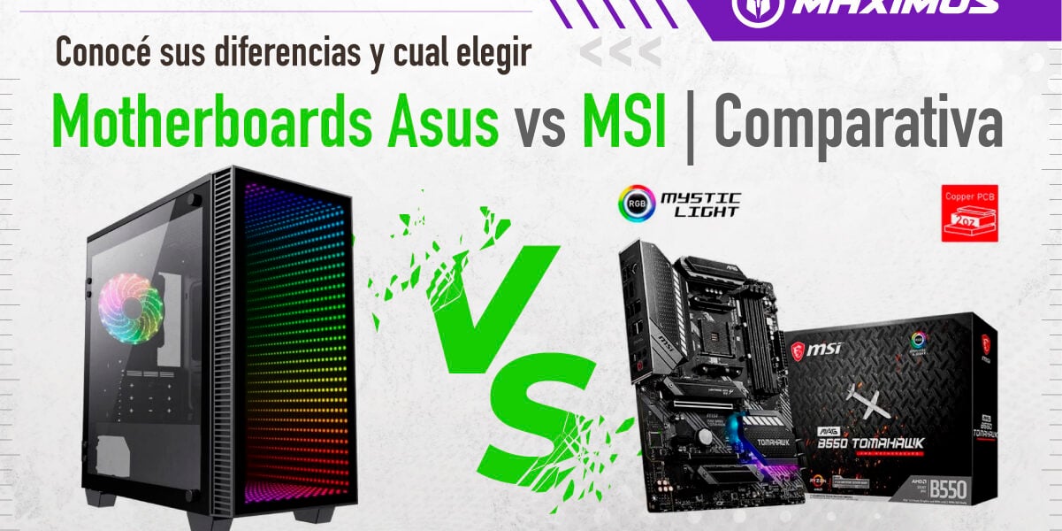 Motherboards Asus vs MSI - Comparativa
