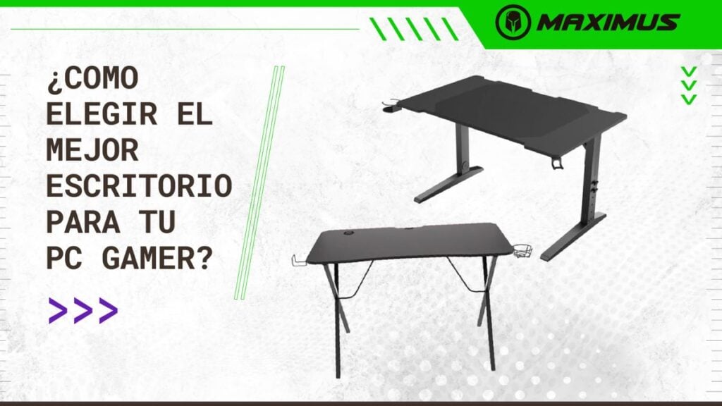 Cómo elegir el mejor escritorio para tu PC gamer