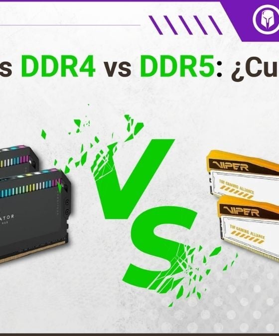 Memorias DDR4 vs DDR5 ¿Cuál elegir?