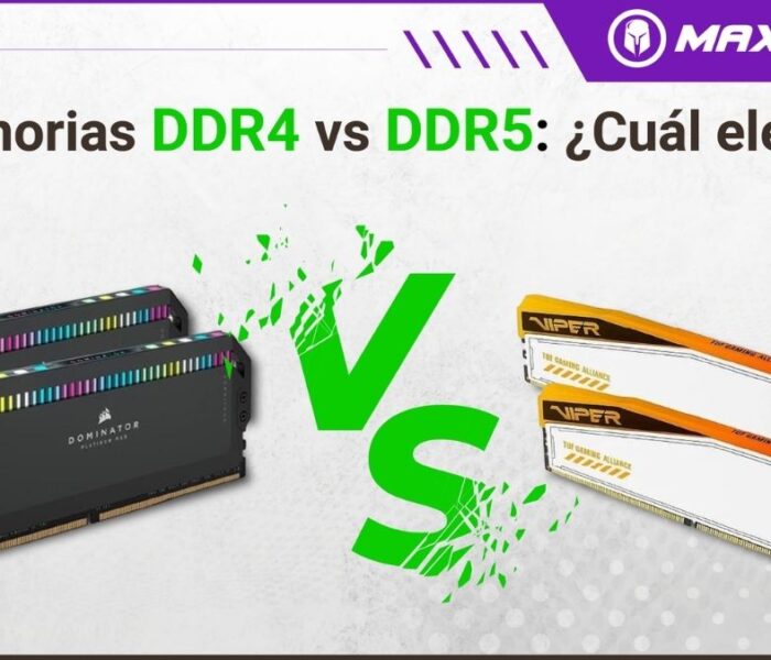 Memorias DDR4 vs DDR5 ¿Cuál elegir?