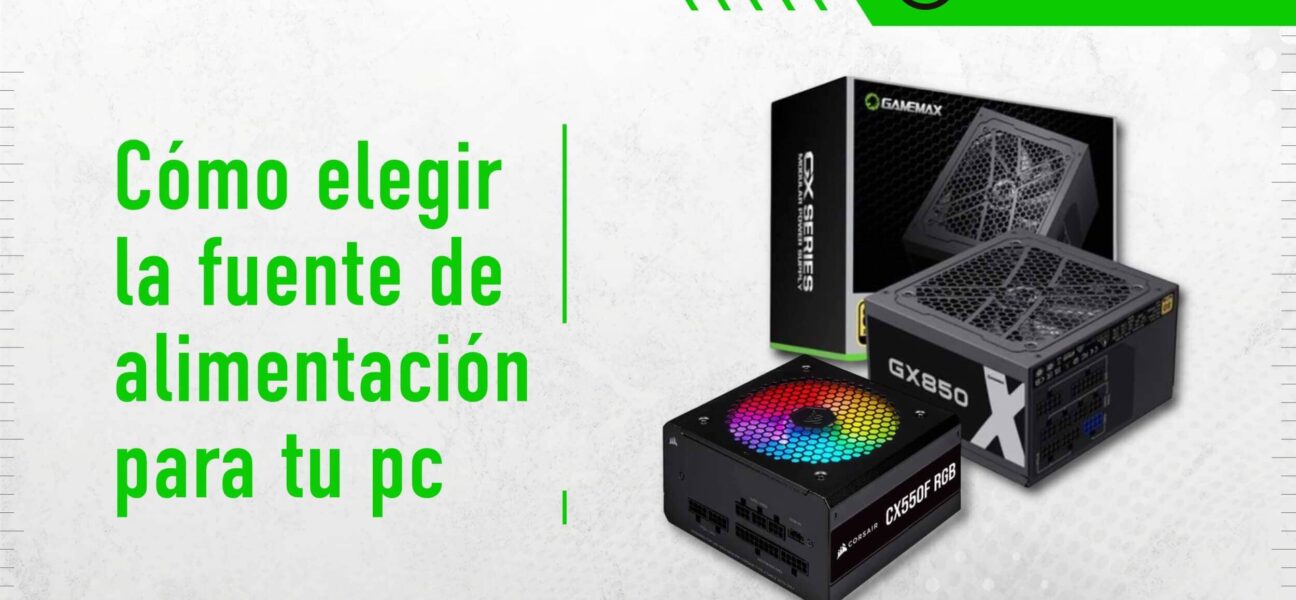 Fuente de alimentación PC gamer