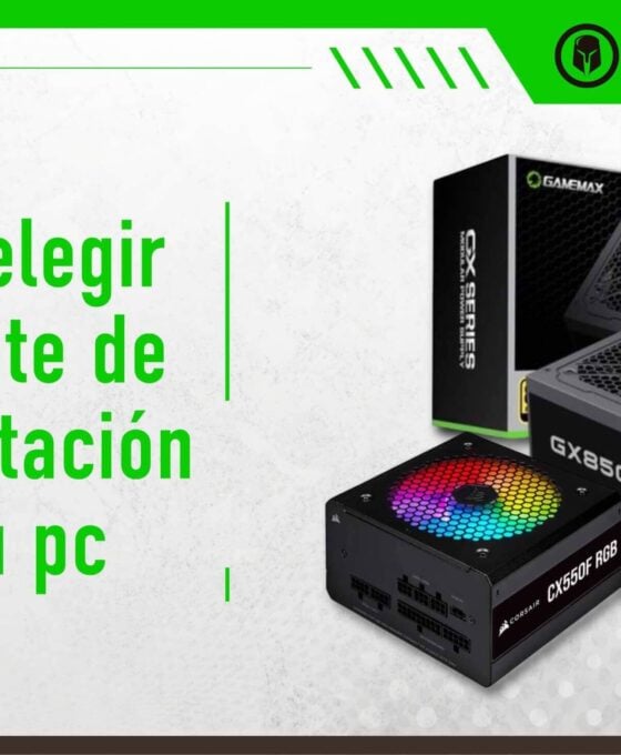 Fuente de alimentación PC gamer